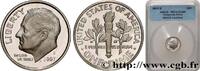 ÉTATS-UNIS D'AMÉRIQUE 1 Dime Franklin Roosevelt Silver Proof ÉTATS-UNIS D'AMÉRIQUE San Francisco 2007 (17,9mm, 2,5g, 6h) -