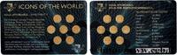 RWANDA 7 x 10 Francs RWANDA 2018 (8mm, 0,1555g, 12h) -