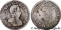 FRANCE Teston NAVARRE-BÉARN - HENRI III DE NAVARRE, II DE BÉARN Pau 1575 (29mm, 9,20g, 6h) -