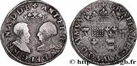 FRANCE Teston NAVARRE-BÉARN - ANTOINE DE BOURBON ET JEANNE D'ALBRET 1562 (29mm, 9,00g, 3h) -