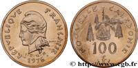 NOUVELLE CALÉDONIE Essai de 100 Francs NOUVELLE CALÉDONIE Paris 1976 (30mm, g, 6h) -