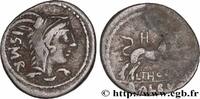 LA RÉPUBLIQUE (280 avant J.C. à 27 avant J.C.) Denier THORIA Rome 105 AC. (19,5mm, 3,79g, 6h) -