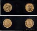 FRANCE Boîte de deux essais du concours de 20 centimes, C CINQUIÈME RÉPUBLIQUE Paris 1961 (23,5mm, g, 6h) -