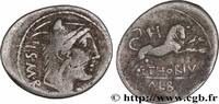 LA RÉPUBLIQUE (280 avant J.C. à 27 avant J.C.) Denier THORIA Rome 105 AC. (20,5mm, 3,64g, 3h) -