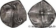 FRANCE Obole à la tête “cubiste”, S. 415 var. VOLQUES TECTOSAGES (région de Toulouse) Ier siècle av. J.-C (9mm, 0,48g, 5h) -
