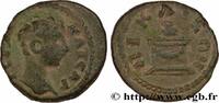 LES SÉVÈRES (193 après J.C. à 235 après J.C.) Assarion GÉTA Nicée, Bithynie c. 196-198 (14mm, 1,67g, 12h) -