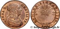 FRANCE Le veuvage ANNE D'AUTRICHE 1656 (27mm, 6,98g, 6h) -