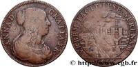 FRANCE Le veuvage, Refrappe ANNE D'AUTRICHE 1656 (26,5mm, 5,53g, 6h) -