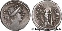 LA RÉPUBLIQUE (280 avant J.C. à 27 avant J.C.) Denier ACILIA Grèce ou Illyrie 49 AC. (19mm, 3,88g, 6h) -