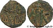 LA DYNASTIE ISAURIENNE (717-867) Follis LÉON V L'ARMÉNIEN et CONSTANTIN Syracuse 813-820 (19,5mm, 2,57g, 6h) -