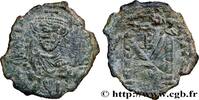 LA DYNASTIE HÉRACLIIDE (602-717) Follis CONSTANS II Syracuse c. 642-647 (25,5mm, 3,40g, 6h) -