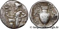 Classique 2 (400 à 350 avant J.C.) Trihemiobole THRACE - ILES DE THRACE - THASOS Thasos, Thrace c. 404-355 AC. (12,5mm, 0,82g, 9h) -