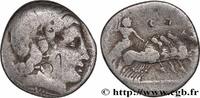 LA RÉPUBLIQUE (280 avant J.C. à 27 avant J.C.) Denier RÉPUBLIQUE ROMAINE - ANONYME Rome 86 AC. (18,5mm, 3,78g, 3h) -
