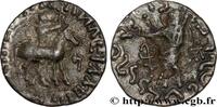 LES TERRITOIRES PÉRIPHÉRIQUES (ARABO-BYZANTINES, C Drachme bilingue SCYTHIE - ROYAUME INDO-SCYTHE - AZÈS Taxila c. 55-35 AC (14,5mm, 1,97g, 12h) -