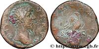 LES ANTONINS (96 après J.C. à 192 après J.C.) Sesterce LUCIUS VÉRUS Rome 169 (30,5mm, 25,48g, 12h) -