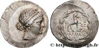 Hellénistique 2 (188 à 30 avant J.C.) Tétradrachme stéphanophore ÉOLIDE - CYMÉ Éolide, Cymé, monétaire Kallias c. 160 AC. (33,5mm, 16,72g, 12h) -