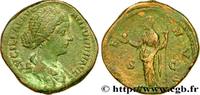 LES ANTONINS (96 après J.C. à 192 après J.C.) Sesterce LUCILLE Rome c. 164-166 (31mm, 24,48g, 6h) -