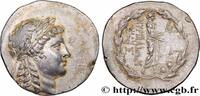 Hellénistique 2 (188 à 30 avant J.C.) Tétradrachme stéphanophore ÉOLIDE - MYRHINA Myrhina, Éolide c. 150-140 AC. (32mm, 16,54g, 12h) -