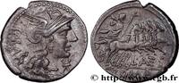 LA RÉPUBLIQUE (280 avant J.C. à 27 avant J.C.) Denier ANTESTIA Rome 136 AC. (19,5mm, 3,92g, 1h) -