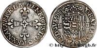 FRANCE Quart d'écu NAVARRE-BÉARN - HENRI III DE NAVARRE, II DE BÉARN Pau 1585 (29mm, 9,21g, 3h) -