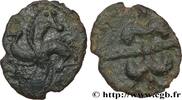 FRANCE Bronze au swastika VÉLIOCASSES (Région du Vexin normand) c. 60-50 AC. (16mm, 1,31g, h) -