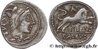 LA RÉPUBLIQUE (280 avant J.C. à 27 avant J.C.) Denier THORIA Rome 105 AC. (21mm, 3,06g, 3h) -
