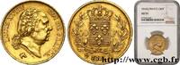 FRANCE 40 francs or Louis XVIII LOUIS XVIII Perpignan 1816 (26mm, 12,90g, 6h) -