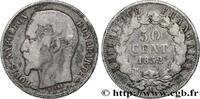 FRANCE 50 centimes Louis-Napoléon DEUXIÈME RÉPUBLIQUE Paris 1852 (18mm, 2,42g, 6h) -