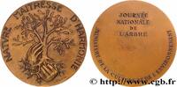 FRANCE Médaille, Journée nationale de l’arbre MINISTÈRES n.d. (81mm, 220,59g, 12h) -