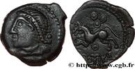 FRANCE Bronze ROVECA, classe IIIa MELDES (Région de Meaux) c. 60-40 AC. (17,5mm, 2,94g, 4h) -