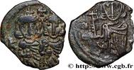 LA DYNASTIE ISAURIENNE (717-867) Follis CONSTANTIN V et LÉON IV Syracuse 757-769 (20mm, 2,57g, 6h) -
