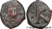 L'EMPIRE D'ANASTASE À MAURICE TIBÈRE (491-602) Demi-follis MAURICE TIBÈRE Theoupolis (Antioche) 592-593 (22,5mm, 5,75g, 6h) -