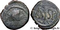 L'EMPIRE D'ANASTASE À MAURICE TIBÈRE (491-602) Seize nummi JUSTINIEN Ier Thessalonique 542-547 (22,5mm, 7,27g, 6h) -