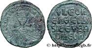 LA DYNASTIE MACÉDONNIENNE (867-1081) Follis LÉON VI LE SAGE Constantinople 886 (26,5mm, 7,36g, 6h) -