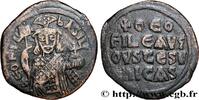 LA DYNASTIE ISAURIENNE (717-867) Follis MICHEL II et THÉOPHILE Constantinople 821-829 (27mm, 7,66g, 6h) -
