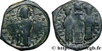 LA DYNASTIE MACÉDONNIENNE (867-1081) Follis CONSTANTIN X DUCAS et EUDOCIE Constantinople 1059-1067 (26mm, 6,74g, 6h) -