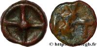Classique 2 (400 à 350 avant J.C.) Monnaie coulée THRACE - ISTROS Istros, Mésie Inférieure c. 420 AC. (10,5mm, 1,04g, h) -