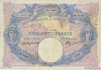 FRANCE 50 Francs BLEU ET ROSE FRANCE 50 Francs BLEU ET ROSE 1903 pr.TB -