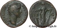 LES ANTONINS (96 après J.C. à 192 après J.C.) Dupondius ANTONIN LE PIEUX Rome 140-143 (23,5mm, 12,40g, 12h) -