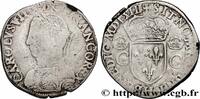 FRANCE Teston, 2e type 1563 CHARLES IX La Rochelle 1563 (29mm, 9,18g, 8h... 85,00 EUR prix TTC + 9,00 EUR frais d'envoi