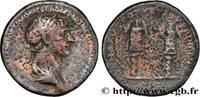 LES ANTONINS (96 après J.C. à 192 après J.C.) As TRAJAN Rome 116 (26mm, 8,50g, 6h) -
