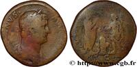 LES ANTONINS (96 après J.C. à 192 après J.C.) Sesterce HADRIEN Rome 136 (31,5mm, 23,69g, 6h) -