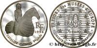 FRANCE Belle Épreuve 1½ Euro / 10 Francs - Le Cavalier Ch COMMÉMORATIVES MONNAIE DE PARIS Paris 1996 (37mm, g, 6h) -
