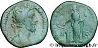 LES ANTONINS (96 après J.C. à 192 après J.C.) Sesterce COMMODE Rome 181 (28mm, 20,55g, 12h) -