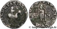 LES TERRITOIRES PÉRIPHÉRIQUES (ARABO-BYZANTINES, C Drachme bilingue SCYTHIE - ROYAUME INDO-SCYTHE - AZÈS Taxila c. 55-35 AC (16mm, 2,37g, 1h) -