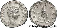 LES SÉVÈRES (193 après J.C. à 235 après J.C.) Denier GÉTA Rome 208 (19mm, 3,34g, 11h) -
