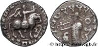 LES TERRITOIRES PÉRIPHÉRIQUES (ARABO-BYZANTINES, C Drachme bilingue SCYTHIE - ROYAUME INDO-SCYTHE - AZÈS c. 55-35 AC (14mm, 2,28g, 6h) -