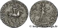 LES TERRITOIRES PÉRIPHÉRIQUES (ARABO-BYZANTINES, C Tétradrachme bilingue SCYTHIE - ROYAUME INDO-SCYTHE - AZÈS c. 55-35 AC (24mm, 9,48g, 1h) -