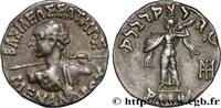Hellénistique 2 (188 à 30 avant J.C.) Drachme bilingue BACTRIANE - ROYAUME DE BACTRIANE - MÉNANDRE Ier SOTER Taxila c. 160-155 AC. (17,5mm, 2,38g, 12h) -