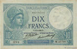 FRANCE 10 Francs MINERVE FRANCE 10 Francs MINERVE 1926 TTB -
